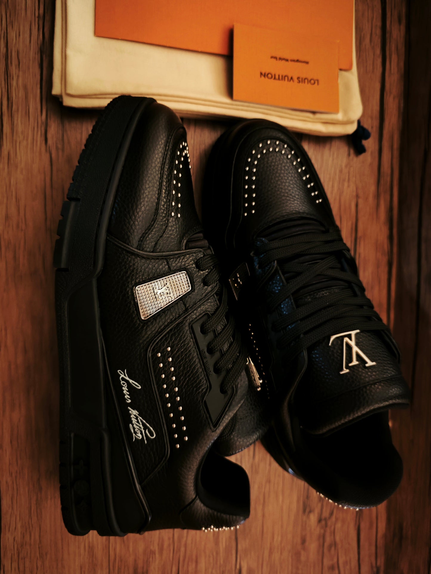 CHUNKY SKATE TRAINER “Black Diamond”