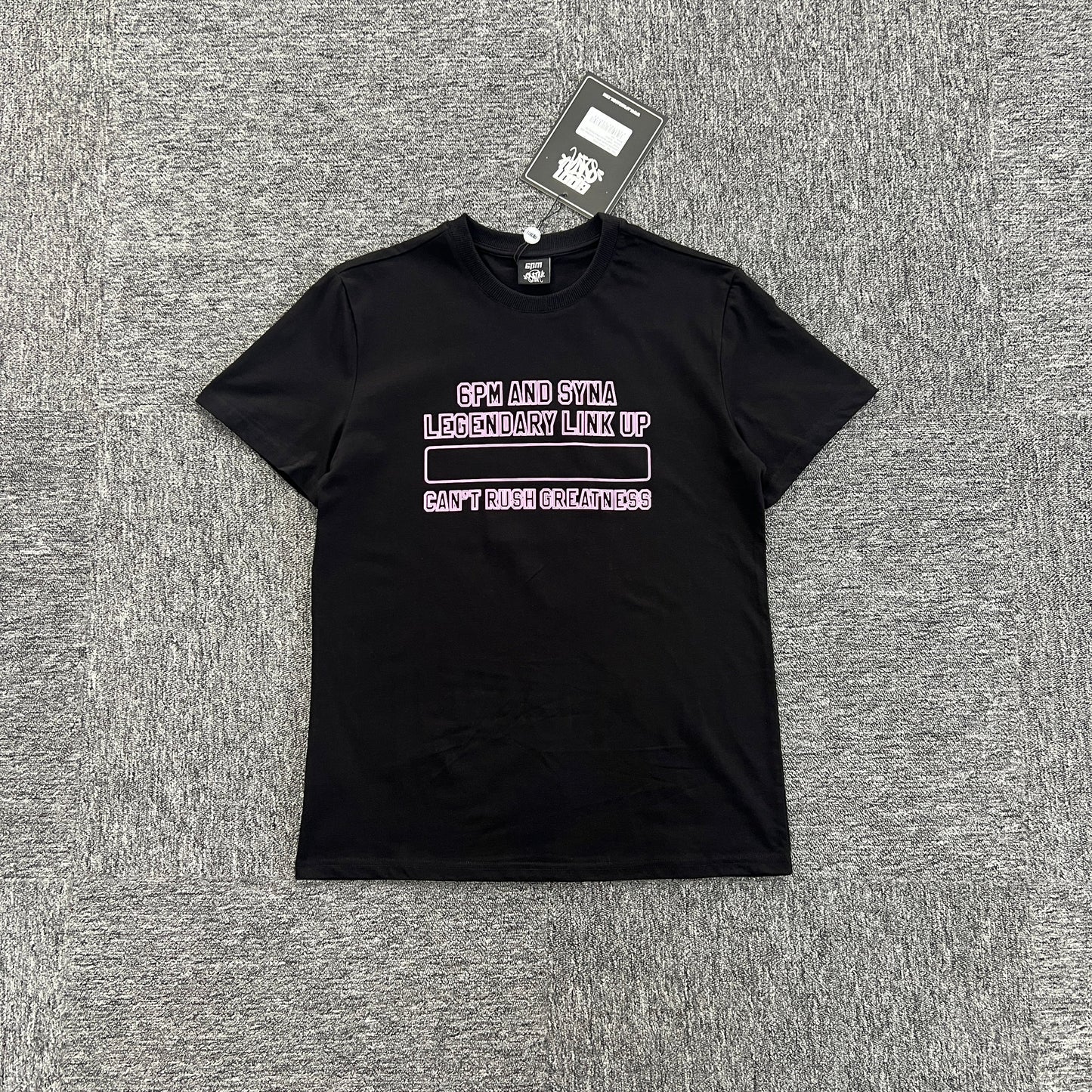 UTILITY GRAPHIC TEE “Can't Rush Greatness”