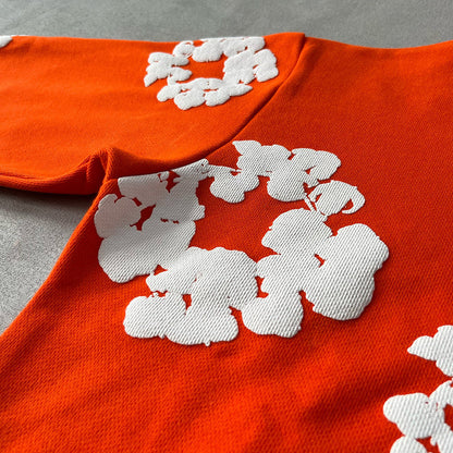WASHED INDIGO SET “Orange”