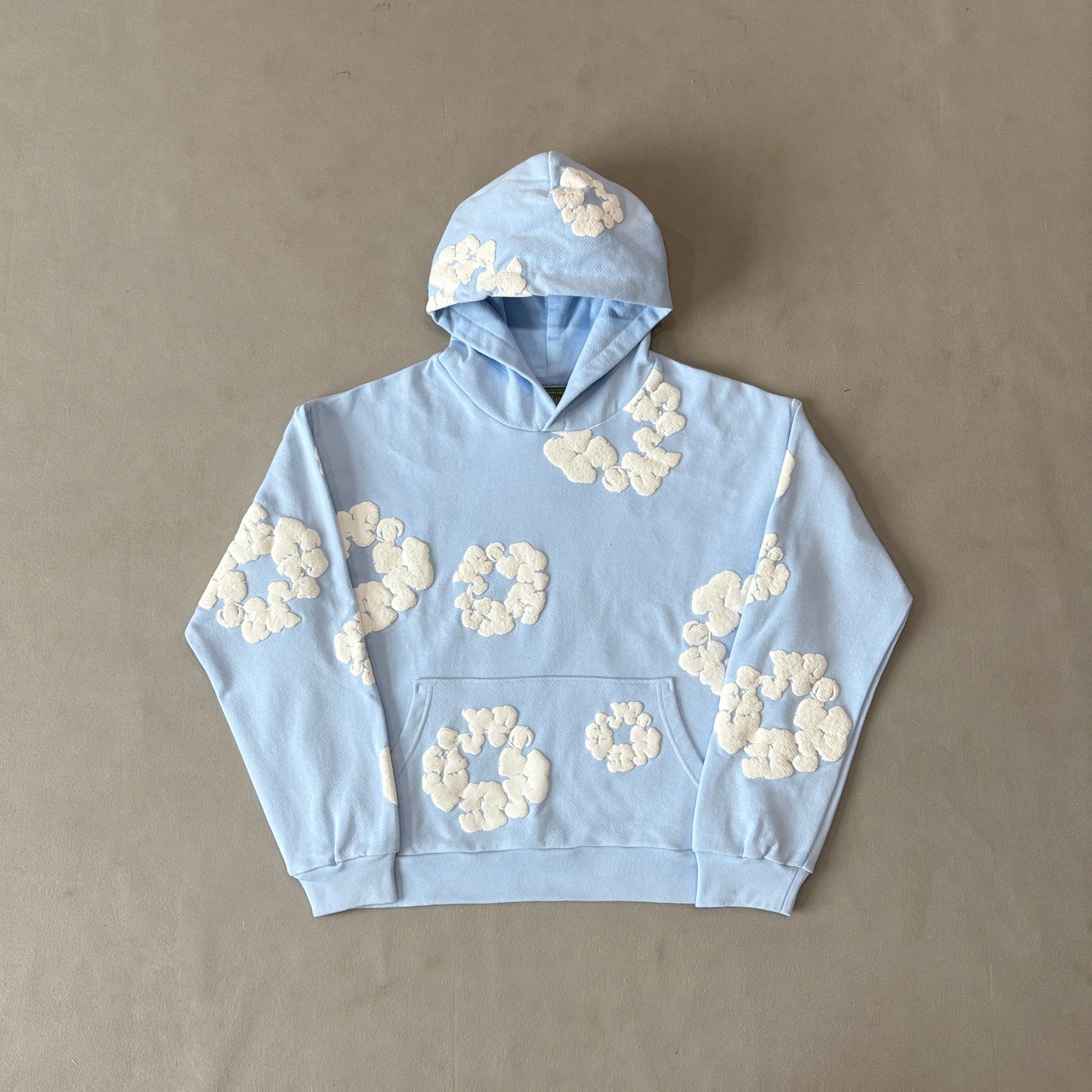 WASHED INDIGO SET “Powder Blue”