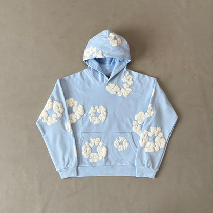 WASHED INDIGO SET “Powder Blue”