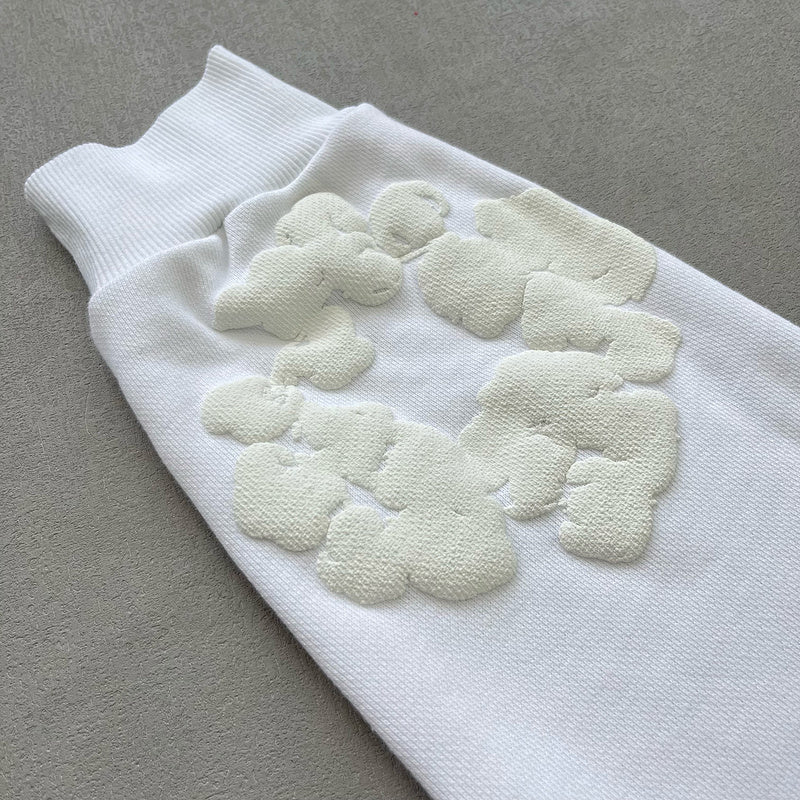 WASHED INDIGO SET “White”