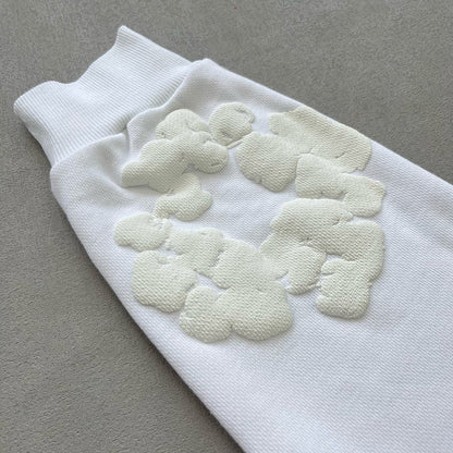 WASHED INDIGO SET “White”
