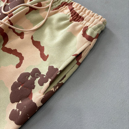 WASHED INDIGO SET “Camo Tan”