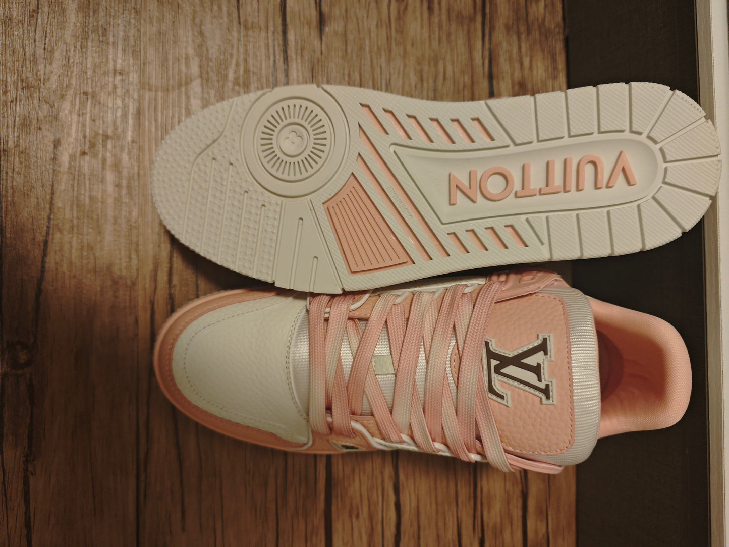 CHUNKY SKATE TRAINER “Pink”